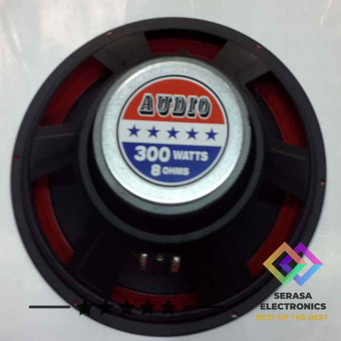 SPEAKER 12 INCH FULLRANGE AUDIO 300 WATTS 8 OHMS