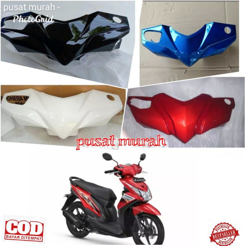 Batok Kepala Depan Beat Fi Merah 2013 - 2015