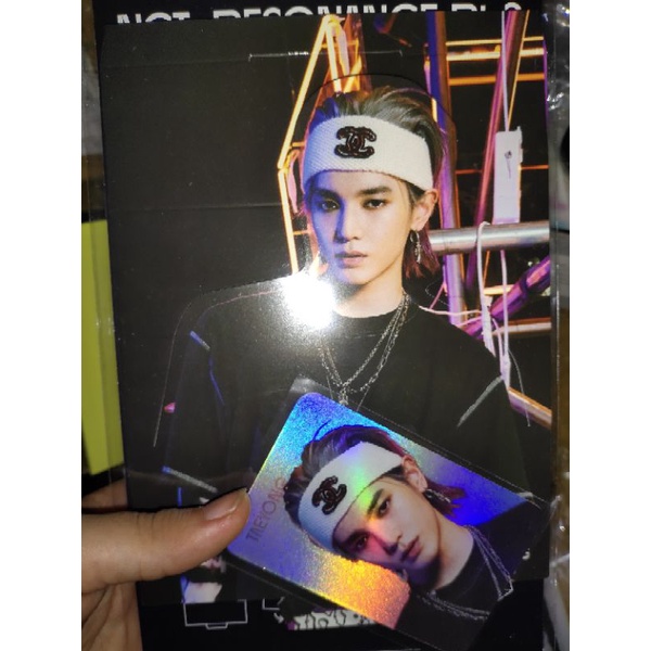 (BACA DESC)PHOTOCARD HOLOGRAM TAEYEONG NCT 127 RESONANCE PT.2/LENTICULAR PC HOLO Stande Taeyong Jeno