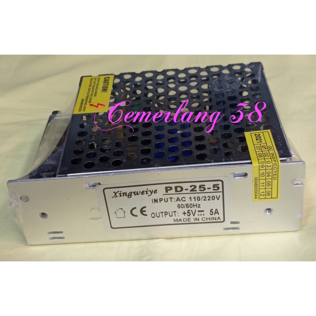 Switching Power Supply 5V 5A BODY BESAR