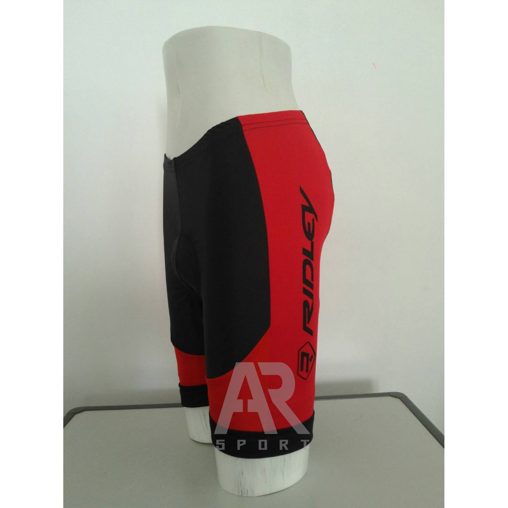 Celana Sepeda RIDLEY hitam merah