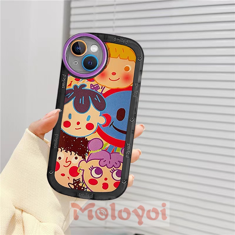 Soft Case TPU Motif Kartun Grafiti Untuk Vivo Y12 Y15s Y21S Y21 2021 Y11 Y15A Y12i Y17 Y20 Y15 Y33S Y21T T1X Y33T Y21T Y20S Y21T Y21T Y21T Y33T Y21S Y20S