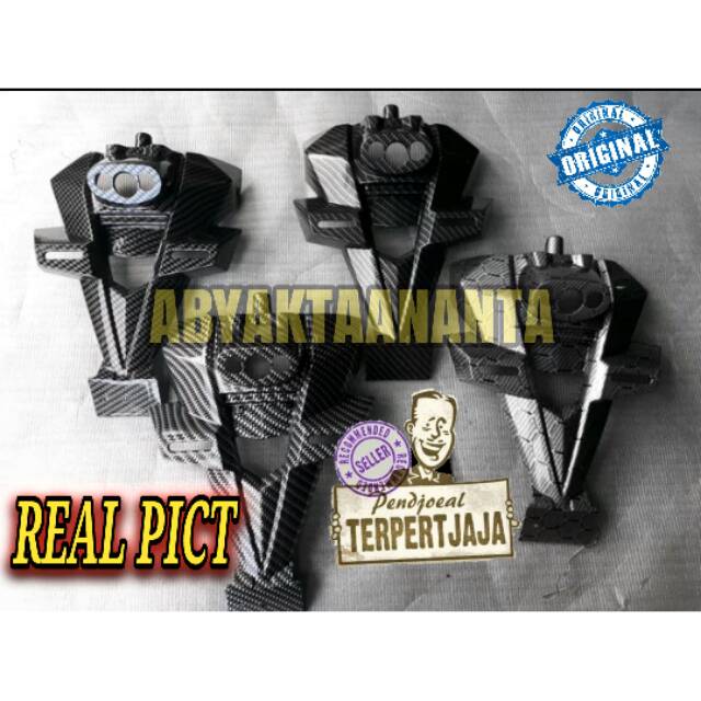 TERMURAH SPAKBOR NINJA RR KARBON PRINTING MOTIF NVL VIXION MODIF