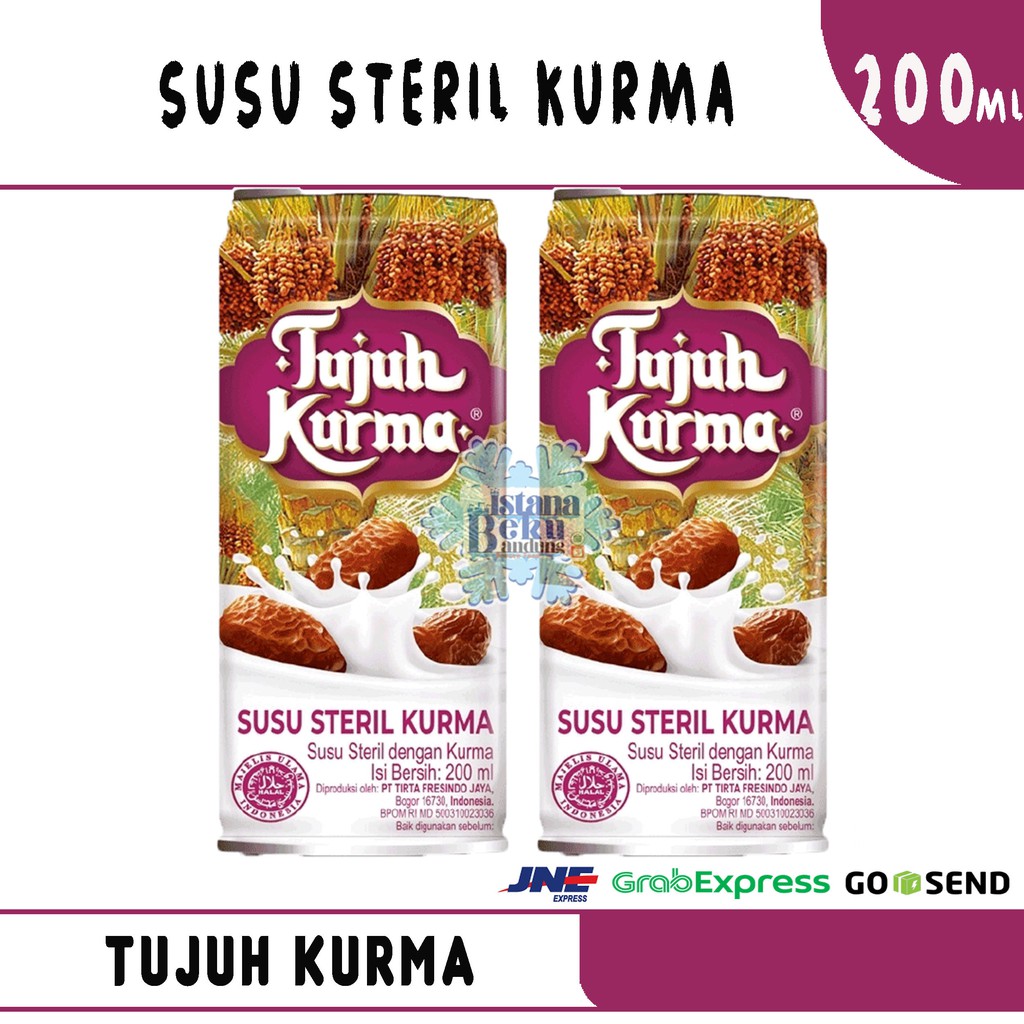 

Tujuh Kurma Susu Steril Kurma 189ml