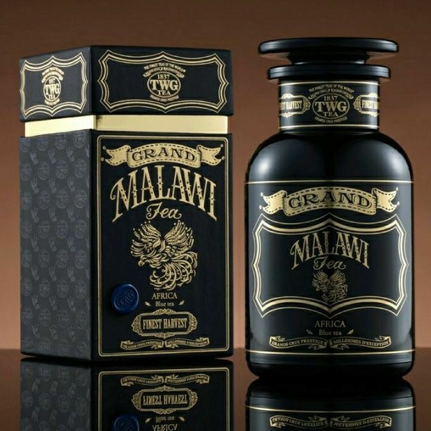 

TWG TEA Grand Malawi Africa Blue Tea Finest Harvest Loose Leaf 80gr