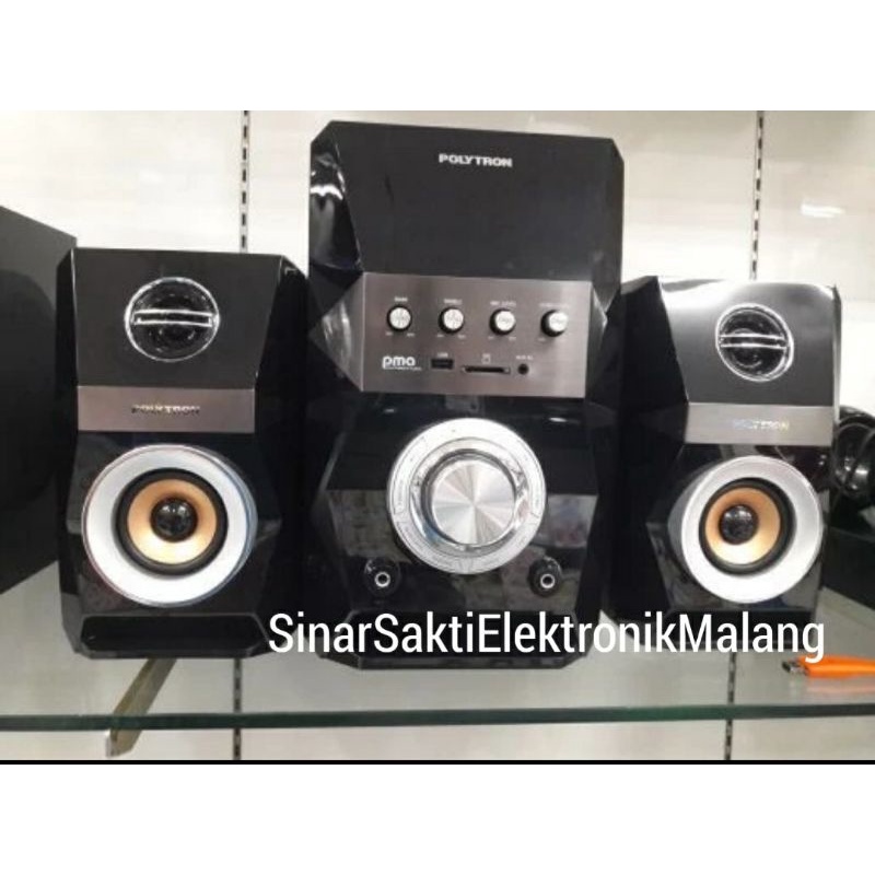 Speaker Aktif Polytron PMA 9502 Multimedia Bluetooth PMA9502 Remote