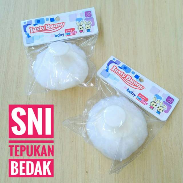 SNI Tepukan Bedak Bayi Spon Cepuk Bedak Tabur Rembug Bedak Puff Perlengkapan Mandi Baby Anak