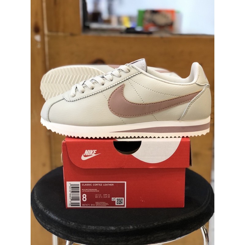 NIKE CORTEZ LEATHER PARTIKLE PINK