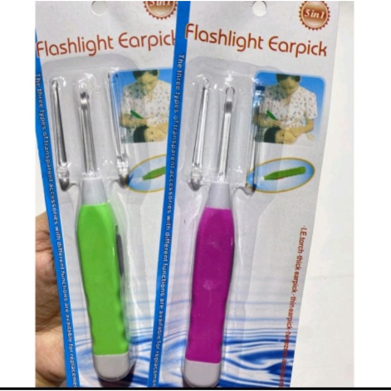 Flashlight Earpick/Korek kuping LED