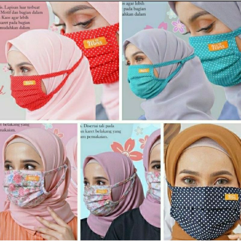 Masker NIBRAS Dewasa, Anak, dan Cowok