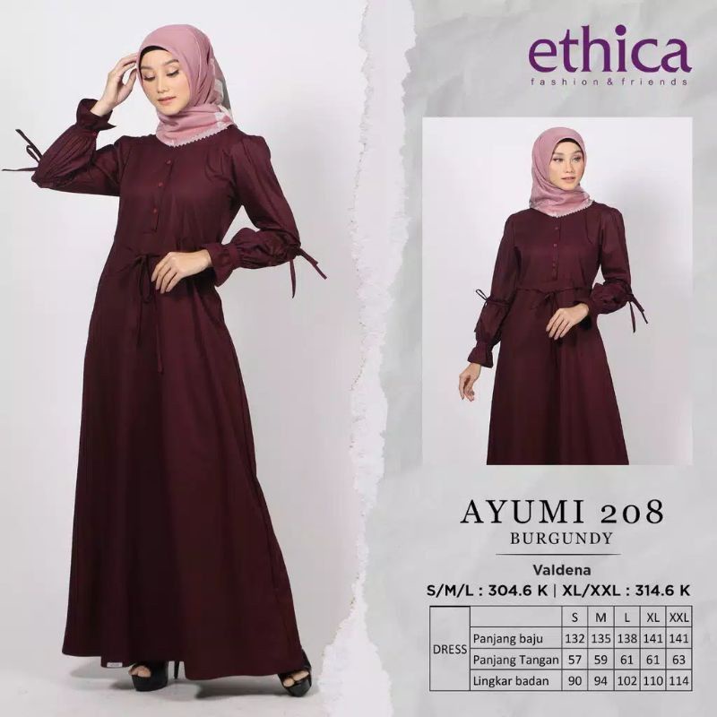 ETHICA AYUMI 208 BURGUNDY