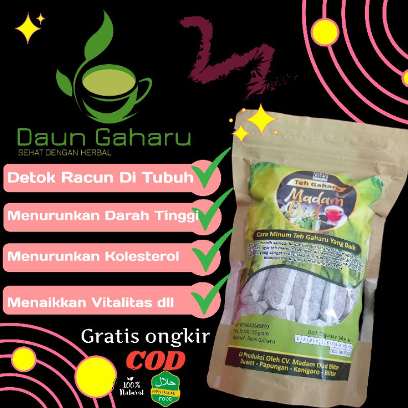 

Teh Gaharu/Daun Gaharu 25kantong 50gram