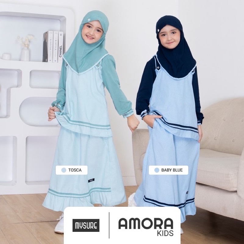 Amora Kids Set | Diskon Set Atasan Rok Anak Mysure