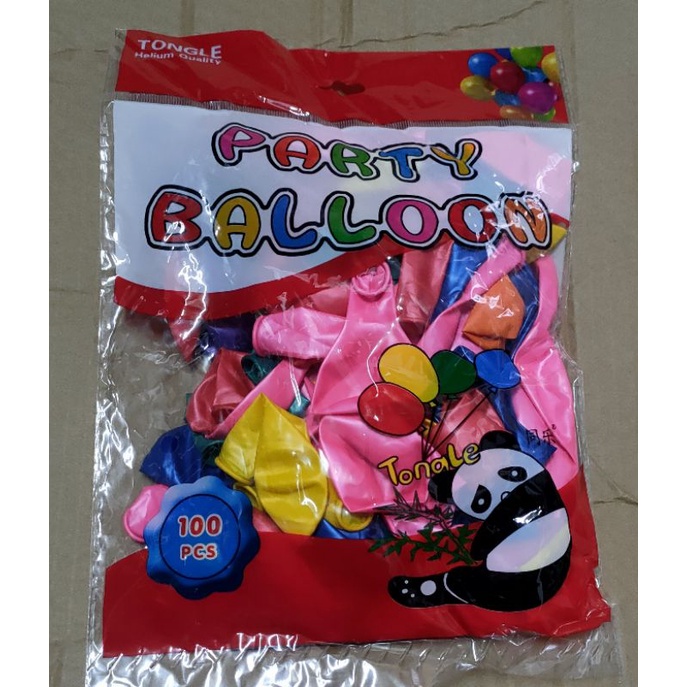 Balon Metalik isi 100 Pcs