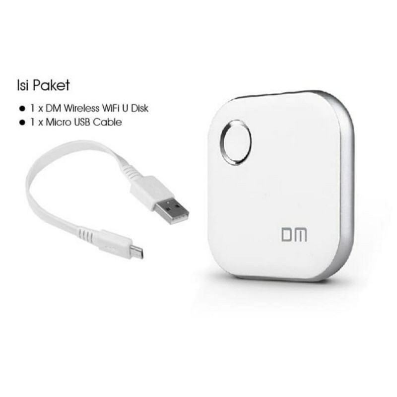 PROMO Flashdisk Flash Drive Wireless Wifi USB Tanpa Kabel 64GB S3 WFD015