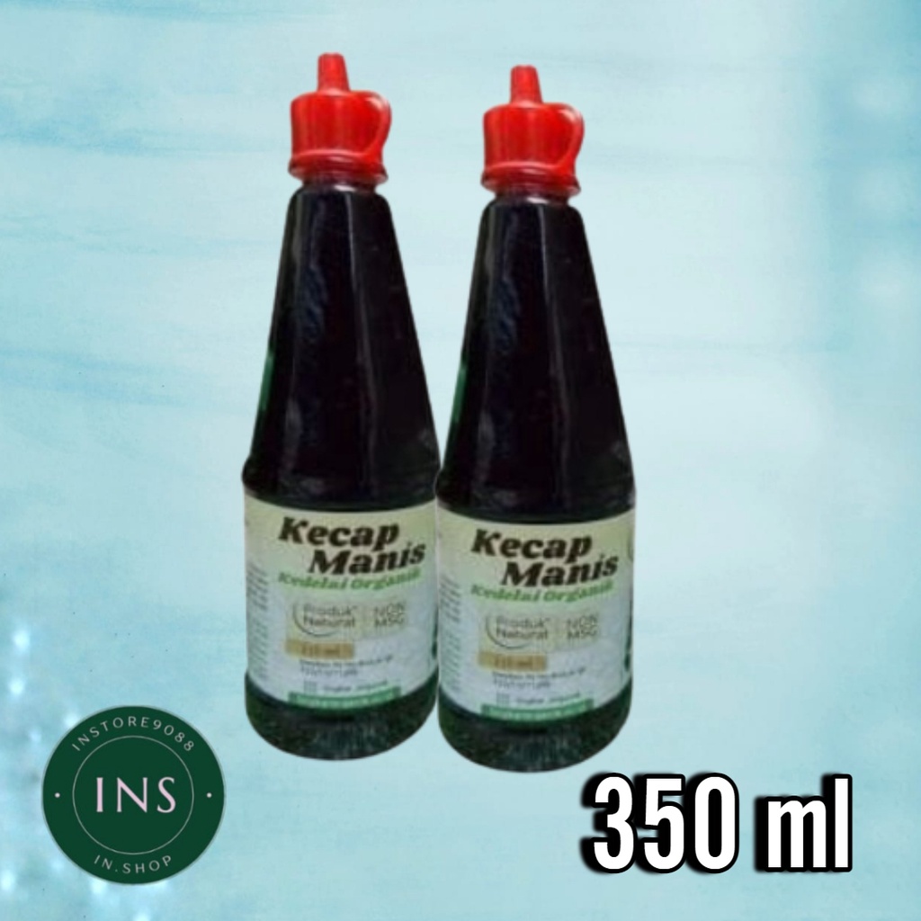

Kecap Manis Organik 350 ml NON MSG NON GMO