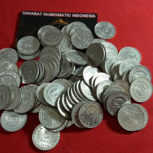 Koin mahar 5 Rupiah, KOIN LIMA RUPIAH
