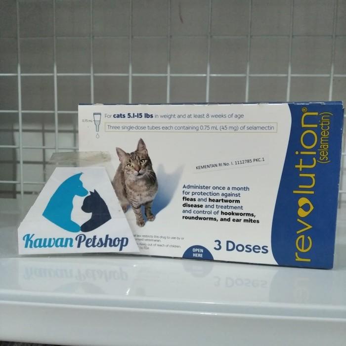 

Revolution cat 1 dus/1 box / blue / obat kutu kucing