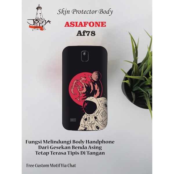 Dapat 2pcs Garskin HP Asiafone AF78 Motif ast - Free Custom Via Motif
