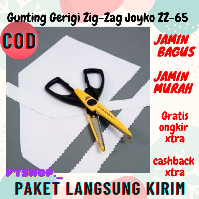 

V461 - Gunting Gerigi Zig-Zag Joyko ZZ-65