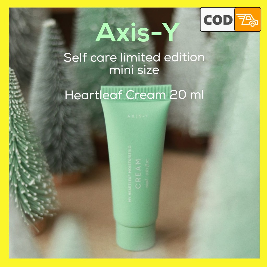 AXIS-Y MY Heartleaf Moisturizing Cream Cera-Heart My Type Duo Cream SelfCare Set Satuan Mini size