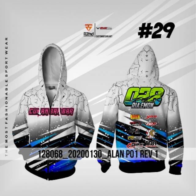 Jaket racing open pre order jersey racing bisa desain sesuai keinginan