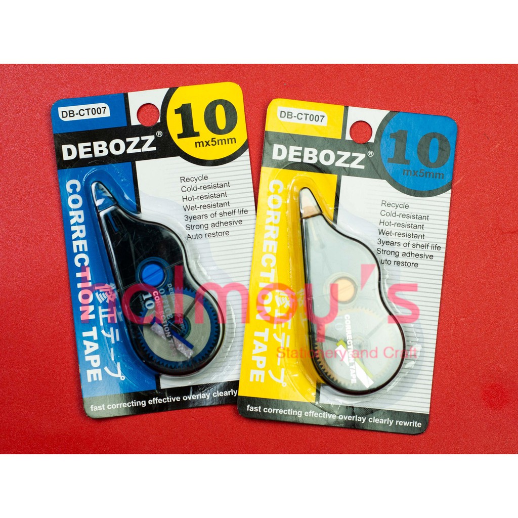 

CORRECTION TAPE / TIP - EX KERTAS DEBOZZ DB - CT 007