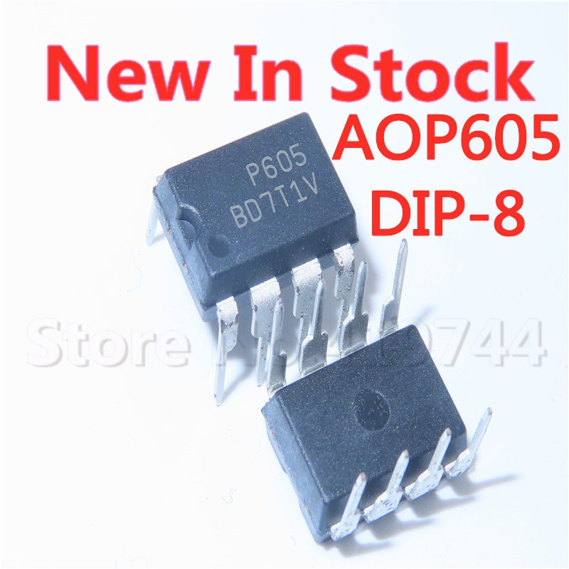 5pcs Ic Aop605 P605 Dip-8 Mos Tube Chip