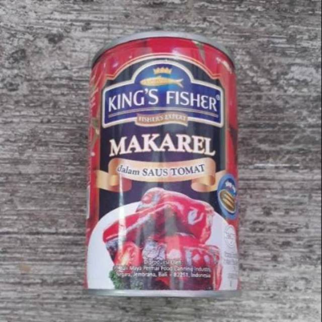

King Fisher Mackarel Saus Tomat 425 Gr