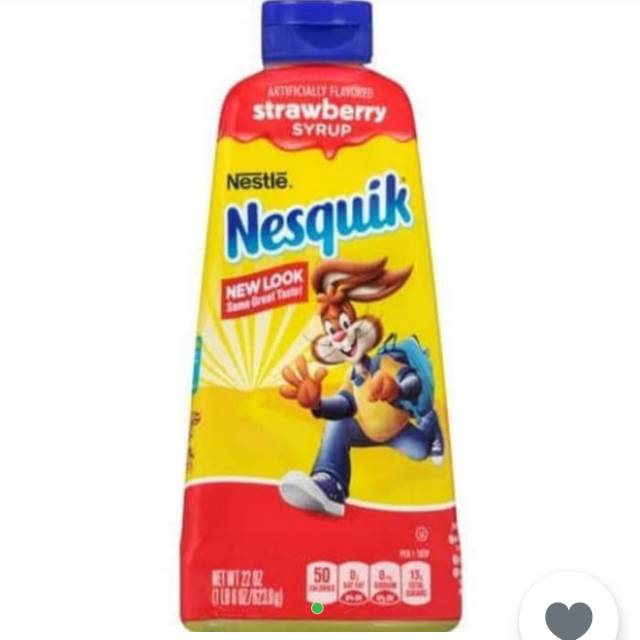 

NESTLE NESQUIK STRAWBERRY SYRUP 623 GR