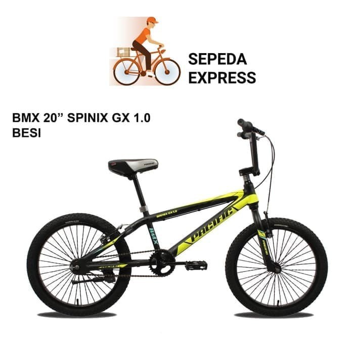 Unik SEPEDA BMX 20 INCH PACIFIC SPINIX NEW Diskon