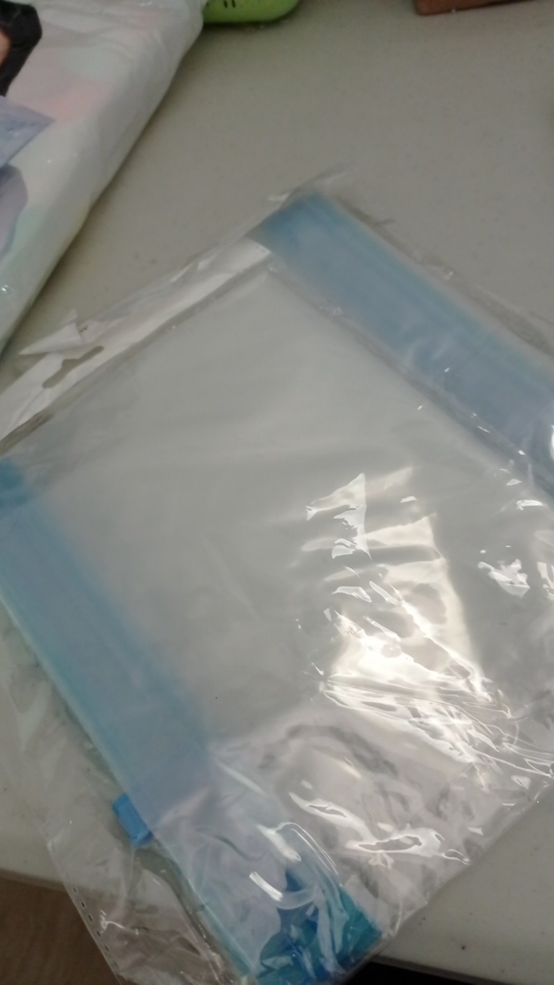 Plastik Vacuum Kompres Untuk Pakaian Handuk Celana 1 Pcs 40 X 60 Cm