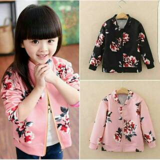 5000 Model Jaket Bomber Bunga HD Terbaik