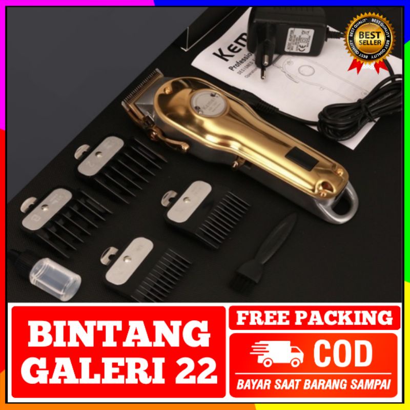 ALAT PANGKAS RAMBUT KEMEI 1986 ORIGINAL FREE PACKING BERGARANSI/MESIN CUKUR RAMBUT KEMEI KM1986 BODY