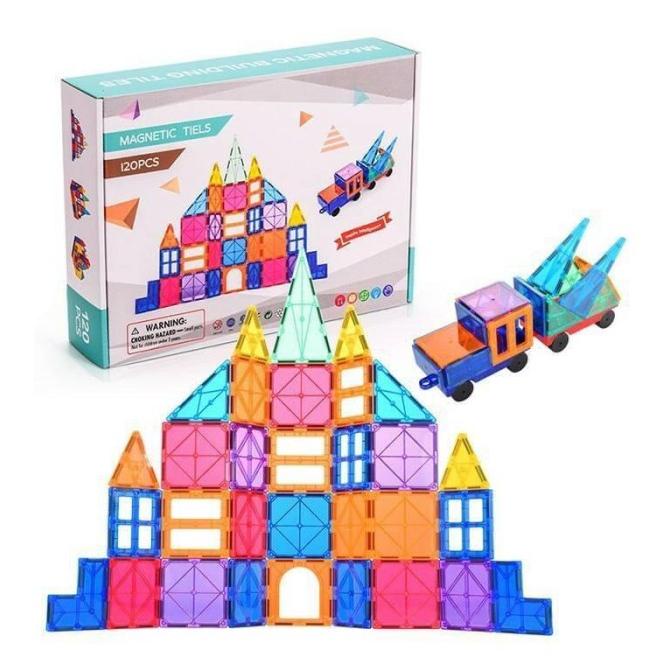 

Magnetic Tiles 120pcs