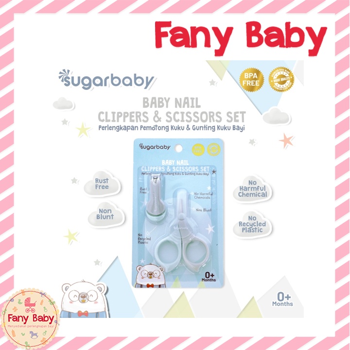 SUGAR BABY NAIL CLIPPERS &amp; SET