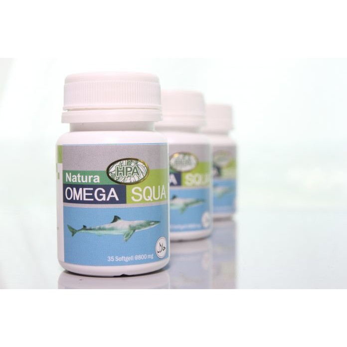 Natura Omega Squa (NOS) HPA Obat Jantung Kolesterol Darah Tinggi Anti Stroke
