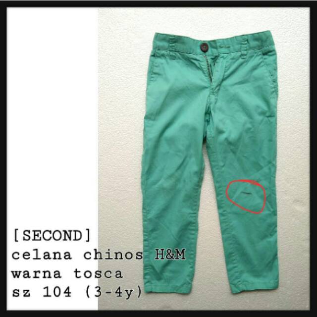 [SECOND] celana chino anak H&M ori Tosca