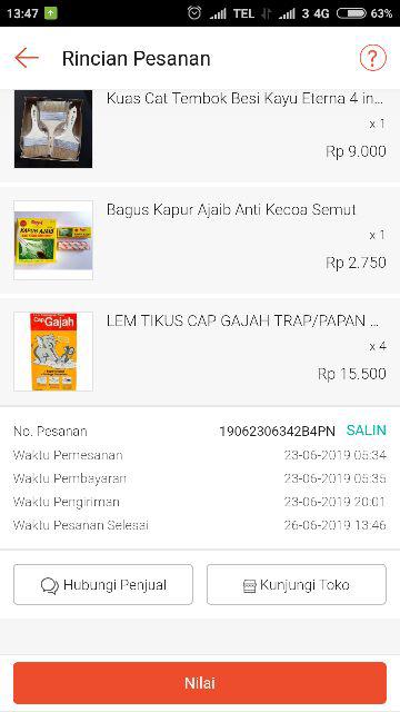 Kuas Cat Tembok Besi Kayu Eterna 4 Inch