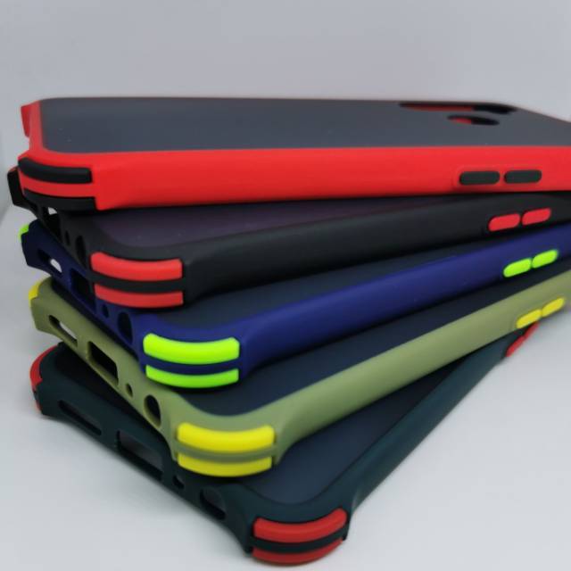 Case shockproof pinggiran Bumper vivo Y12/Y12S/Y19/Y20/Y30 Y50/Y91 Y95/Y91c/S1 pro