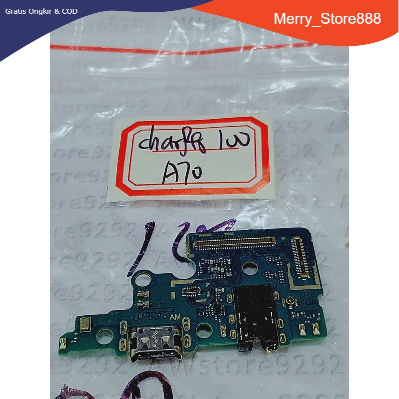 Fleksibel Flexibel Flexible Papan PCB Konektor Connector Charger Con Cas Con TC - Samsung A70 A705