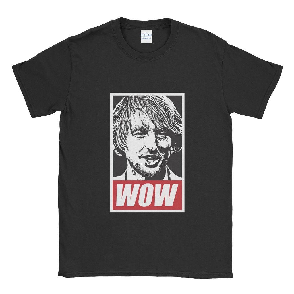 Baju Kaos Tshirt Owen Wilson Wow