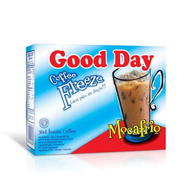 

Good Day Coffee Freeze 5 x 30gr