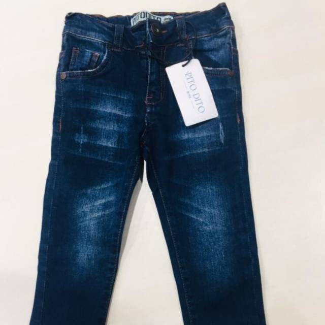  Celana  panjang jeans  anak  cowok  by PITODITO BOY Shopee  