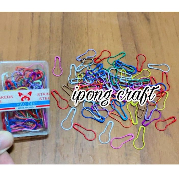 Kait Labu warna-warni / Kait Strap Masker/ Kaitan Masker / Kaitan /Peniti Jilbab