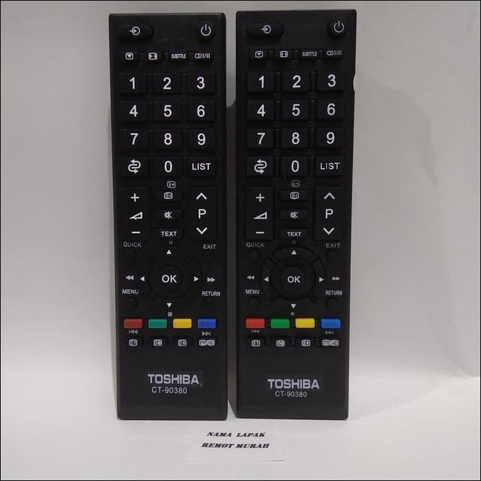 REMOTE TV TOSHIBA LED LCD CT90380