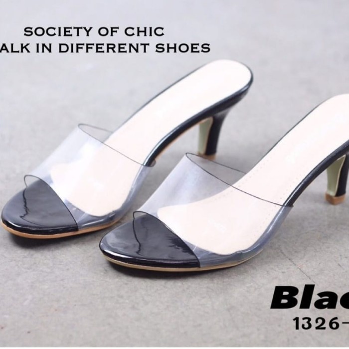 Sandal Heels Wanita Sandal Wanita Kekinian High Heels Wanita Sendal Hak Wanita Sendal Lebaran Wanita