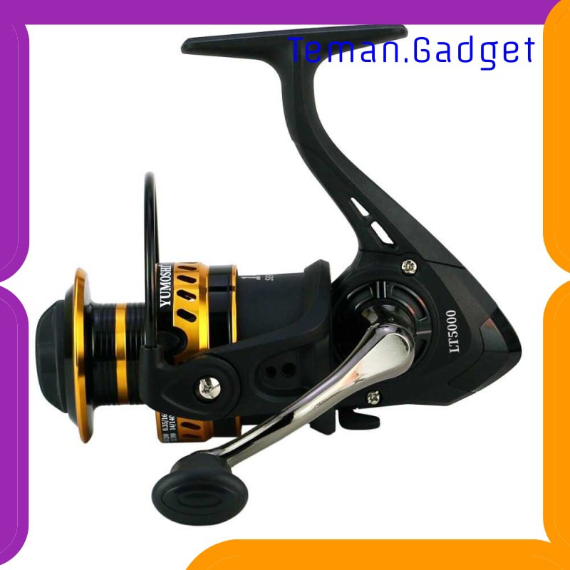 TG-IF197 YUMOSHI LT5000 REEL PANCING SPINNING 12 BALL BEARING 5.2:1