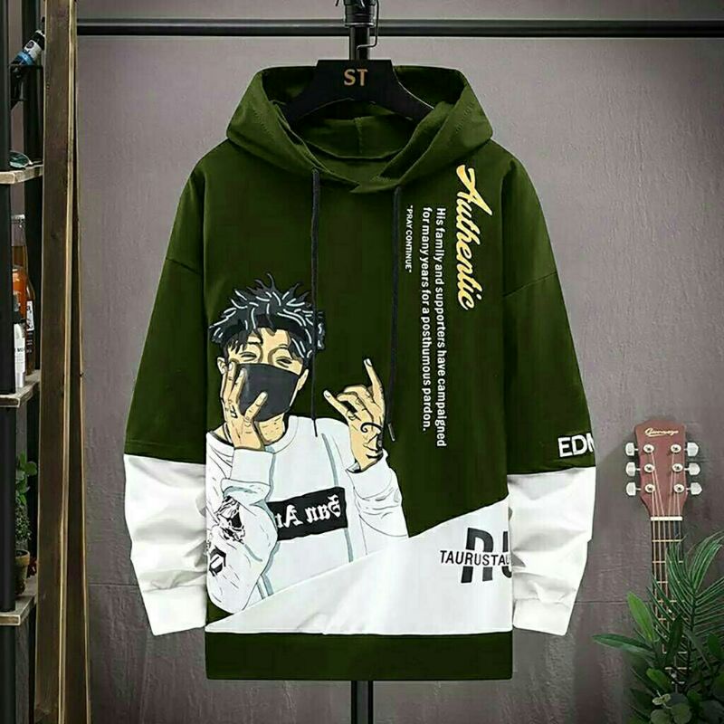 Outer Sweater Hoodie Fleece Taured