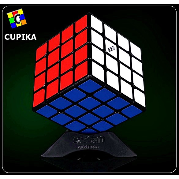 Rubik 4x4 QIYI MS Magnetic Magnet Original Blackbase